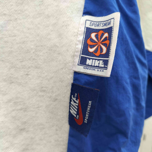 ナイキ NIKE 20SS クラッシュ 異素材切替プルオーバーパーカー メンズ JPN:XL