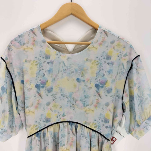 イデム IDEM watercolor piping onepiece レディース FREE