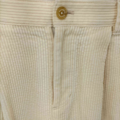 マッキントッシュフィロソフィー MACKINTOSH PHILOSOPHY 2タックコーデュロイパンツ レディース JPN:34