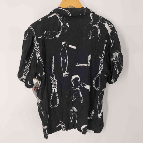 サベージ SUB-AGE. 総柄ボックスS/Sアロハシャツ 首吊り メンズ JPN:2