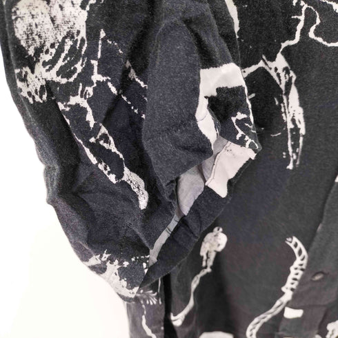 サベージ SUB-AGE. 総柄ボックスS/Sアロハシャツ 首吊り メンズ JPN:2