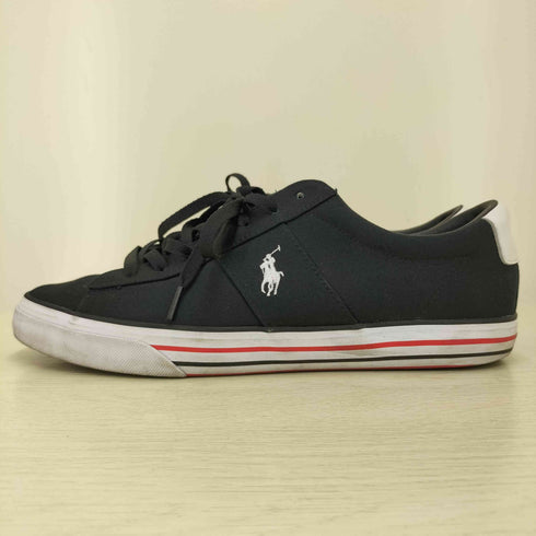 ポロラルフローレン POLO RALPH LAUREN SAYER ポニー刺繍ローカットスニーカー メンズ UK:9