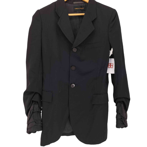 コムデギャルソン COMME des GARCONS 袖先ドッキング ウールテーラードジャケット レディース