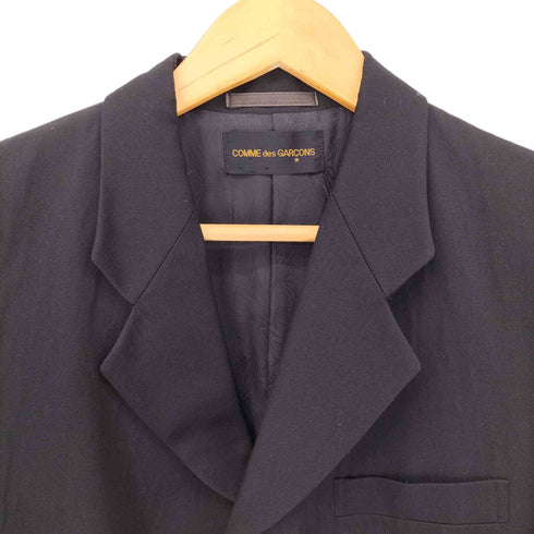 コムデギャルソン COMME des GARCONS 袖先ドッキング ウールテーラードジャケット レディース