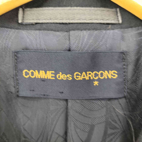 コムデギャルソン COMME des GARCONS 袖先ドッキング ウールテーラードジャケット レディース