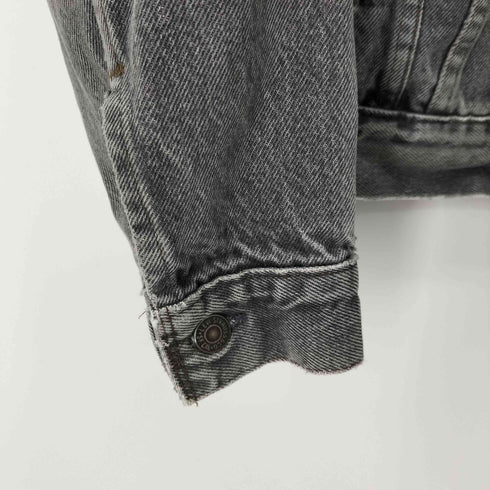 リーバイス Levis 80-90s USA製 ボタン裏527刻印 ブラックデニムジャケット メンズ