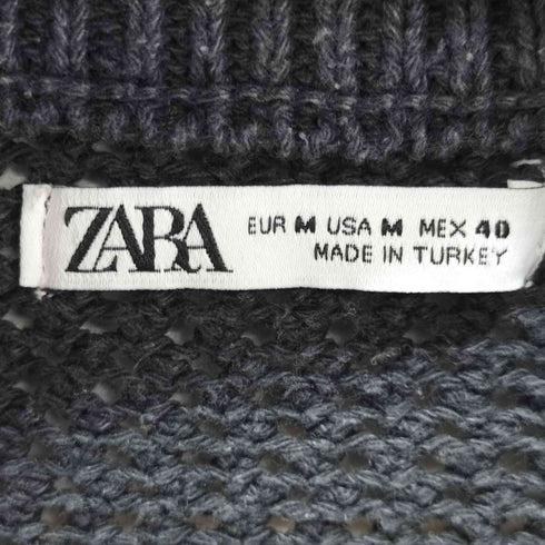 ザラ ZARA コットンニットセーター メンズ 40