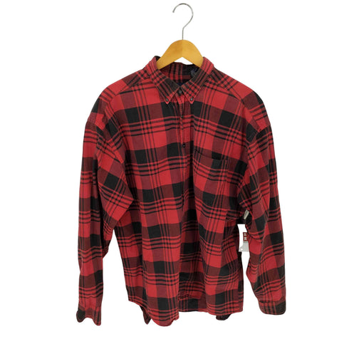 ギャップ Gap 90S バッファローチェック フランネル L/S BDシャツ メンズ JPN:XL