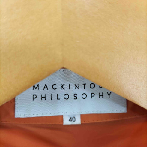 マッキントッシュフィロソフィー MACKINTOSH PHILOSOPHY ナイロントレンチコート レディース JPN:40