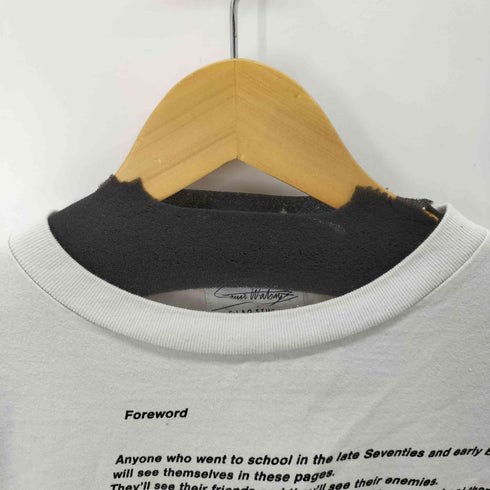 フラグスタフ F-LAGSTUF-F 21SS L/S ブランドロゴプリント コットンTシャツ メンズ JPN:L