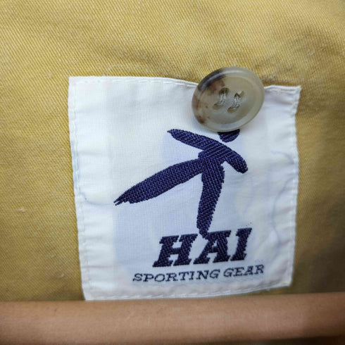 ハイスポーティングギア HAI SPORTING GEAR バックロゴ刺繍 コットンマウンテンパーカー メンズ