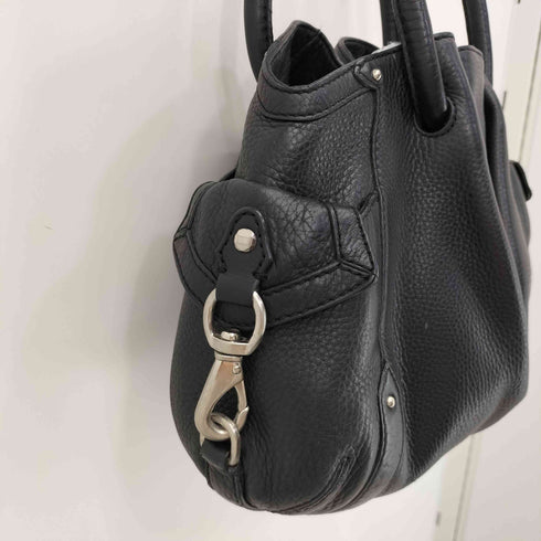 コールハーン COLE HAAN メタルロゴレザーハンドバッグ レディース