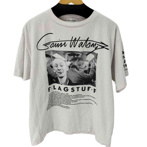 フラグスタフ F-LAGSTUF-F 21SS S/S ブランドロゴ プリントTシャツ メンズ JPN:L