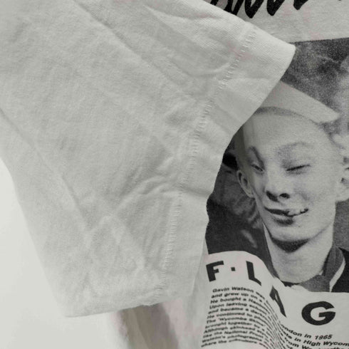 フラグスタフ F-LAGSTUF-F 21SS S/S ブランドロゴ プリントTシャツ メンズ JPN:L
