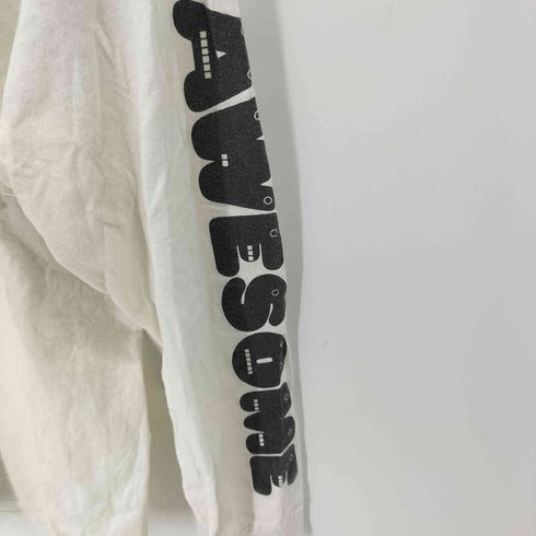 ファッキンオーサム FUCKING AWESOME FA L/S Tee L/S ブランドロゴプリント クルーネックTシャツ メンズ MEDIUM