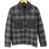 バーバリーロンドン BURBERRY LONDON ノバチェック キルティングシャツジャケット メンズ JPN:M
