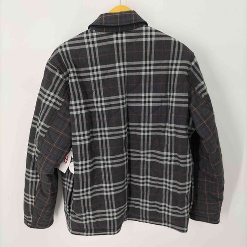 バーバリーロンドン BURBERRY LONDON ノバチェック キルティングシャツジャケット メンズ JPN:M