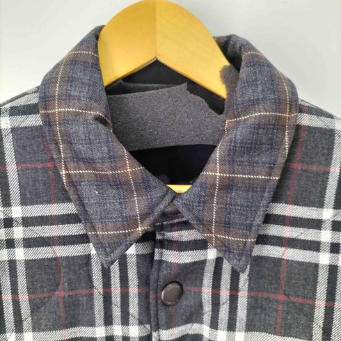 バーバリーロンドン BURBERRY LONDON ノバチェック キルティングシャツジャケット メンズ JPN:M