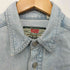 リーバイス Levis 90S デカタグ デニム シャンブレーシャツ ワーク メンズ import:M