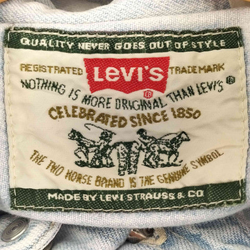 リーバイス Levis 90S デカタグ デニム シャンブレーシャツ ワーク メンズ import:M