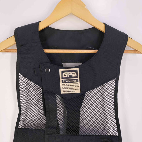 GPA ロゴパッチ メッシュベスト メンズ
