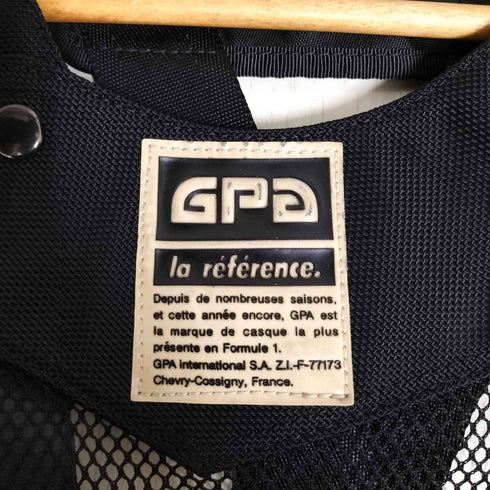GPA ロゴパッチ メッシュベスト メンズ