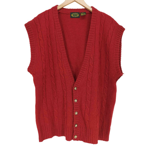 CARLYLE&KILMORE ケーブルニットカーディガンベスト メンズ JPN:XL