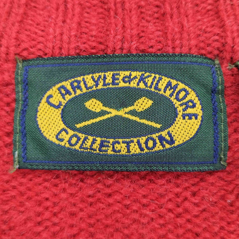CARLYLE&KILMORE ケーブルニットカーディガンベスト メンズ JPN:XL