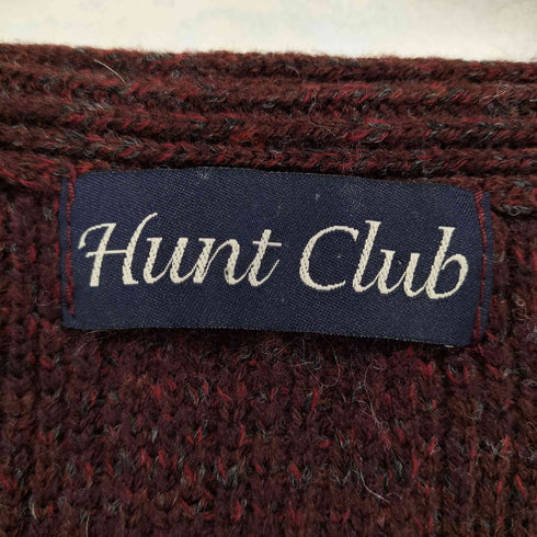 ハントクラブ HUNT CLUB アクリルカーディガンベスト メンズ JPN:XL