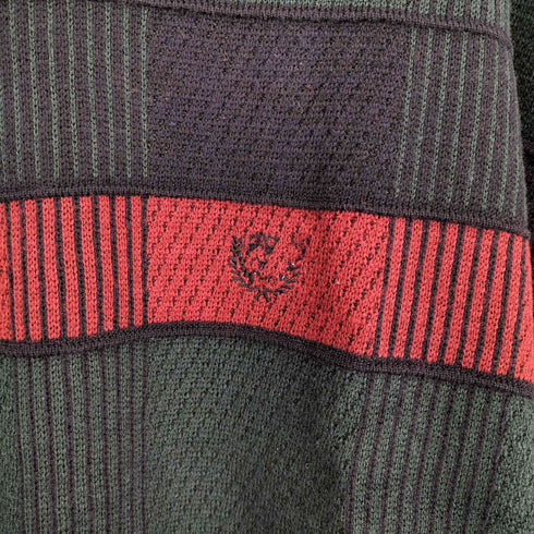 STATEOFART ロゴ刺繍クルーネックニット メンズ JPN:M