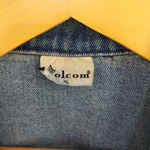 ヴォルコム VOLCOM USA製 Denim Zip up Jacket デニムジップアップジャケット メンズ import:XL