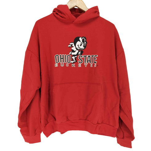 BIG BALL SPORTS OHIO STATE BUCKEYES プルオーバーパーカー レディース JPN:L