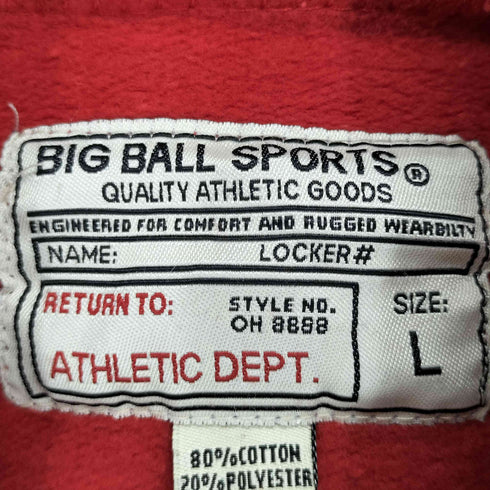 BIG BALL SPORTS OHIO STATE BUCKEYES プルオーバーパーカー レディース JPN:L