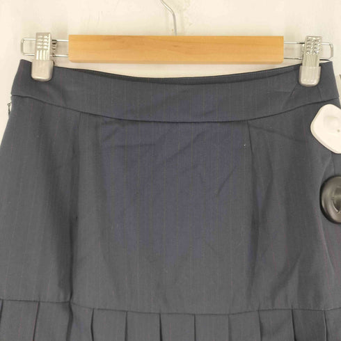 ヴィヴィアンウエストウッドレッドレーベル Vivienne Westwood RED LABEL ストライププリーツスカート レディース JPN:2