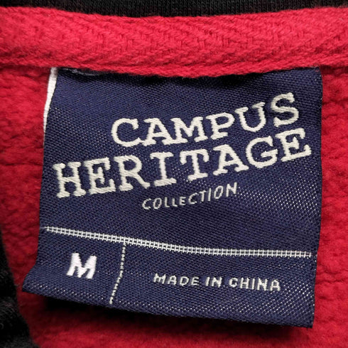 CAMPUS HERITAGE フロント刺繍プルオーバーパーカー メンズ JPN:M