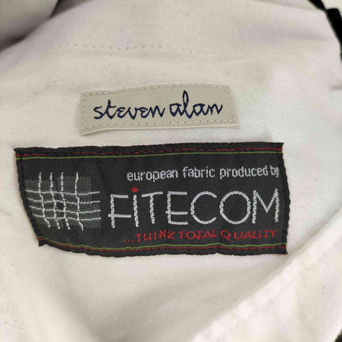 スティーブンアラン Steven Alan 23SS FITECOM NO PLEATED WORK TROUSERS ノープリーツ ワーク トラウザーズ スラックス パンツ メンズ JPN:L