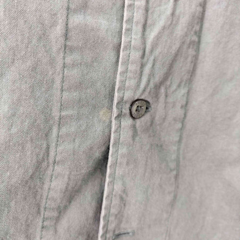 ケボズ KEboz EFG WASHED BASEBALL SHIRT ロゴ刺繍S/Sベースボールシャツ メンズ JPN:M