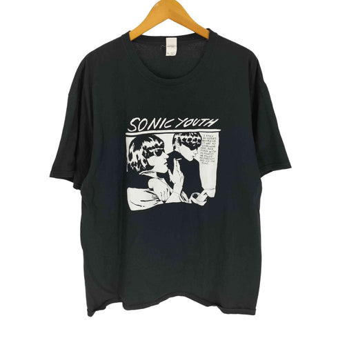 00S FRUIT OF THE LOOM ボディ GOO バンド ジャケ写 プリント S/S Tシャツ メンズ import:XL
