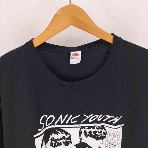 00S FRUIT OF THE LOOM ボディ GOO バンド ジャケ写 プリント S/S Tシャツ メンズ import:XL