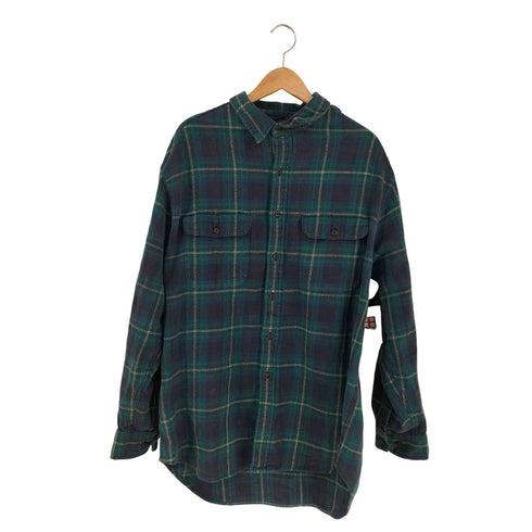 ギャップ Gap OLD チェック フランネルシャツ メンズ import:L