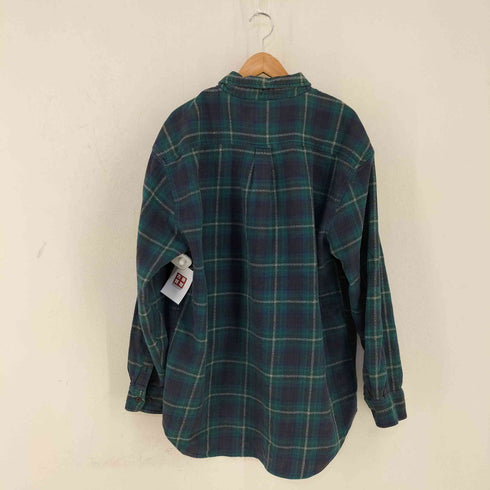 ギャップ Gap OLD チェック フランネルシャツ メンズ import:L