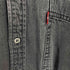 リーバイス Levis ブラック デニムシャツ メンズ import:XL