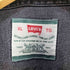 リーバイス Levis ブラック デニムシャツ メンズ import:XL