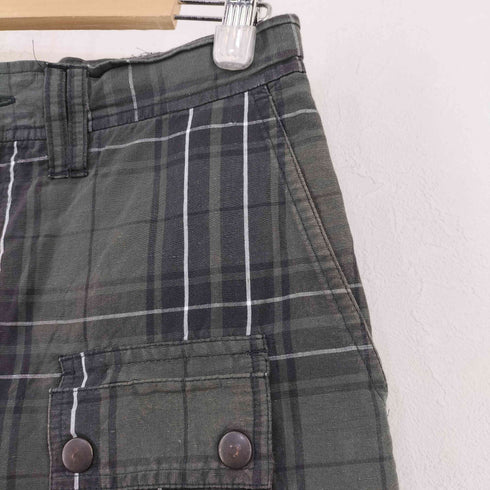 ドリスヴァンノッテン DRIES VAN NOTEN コットンリネン チェックカーゴショーツ riri メンズ 46