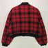 ギャップ Gap 90S OLD タータンチェック ジップアップ ブルゾン 短丈 メンズ import:M