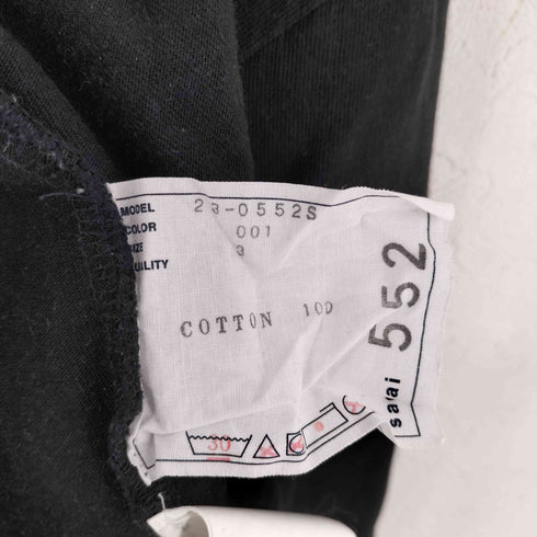 サカイ Sacai GHETTO GASTRO クルーネックTシャツ メンズ JPN:3