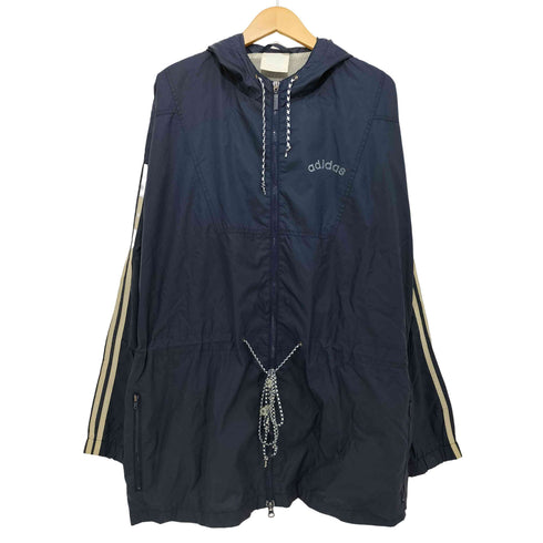 アディダス adidas 80S 銀タグ 万国旗タグ ジップアップナイロンジャケット メンズ