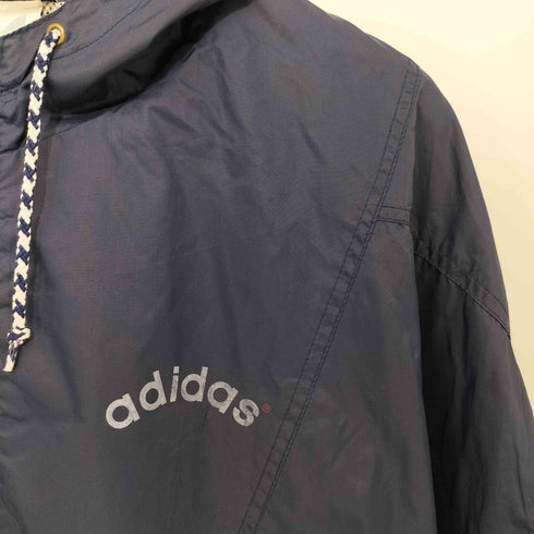 アディダス adidas 80S 銀タグ 万国旗タグ ジップアップナイロンジャケット メンズ
