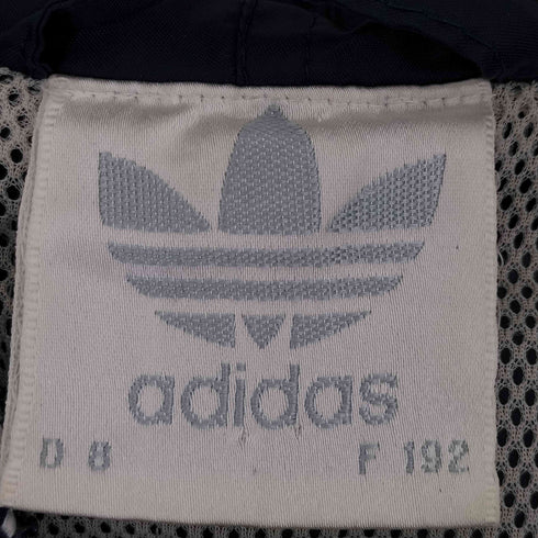 アディダス adidas 80S 銀タグ 万国旗タグ ジップアップナイロンジャケット メンズ
