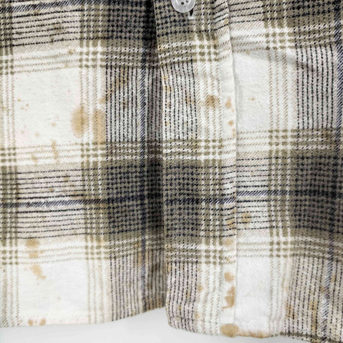 NEEDS ボタンダウン ネルチェックシャツ メンズ 2XL